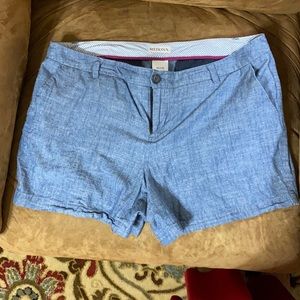 Merona chambray shorts